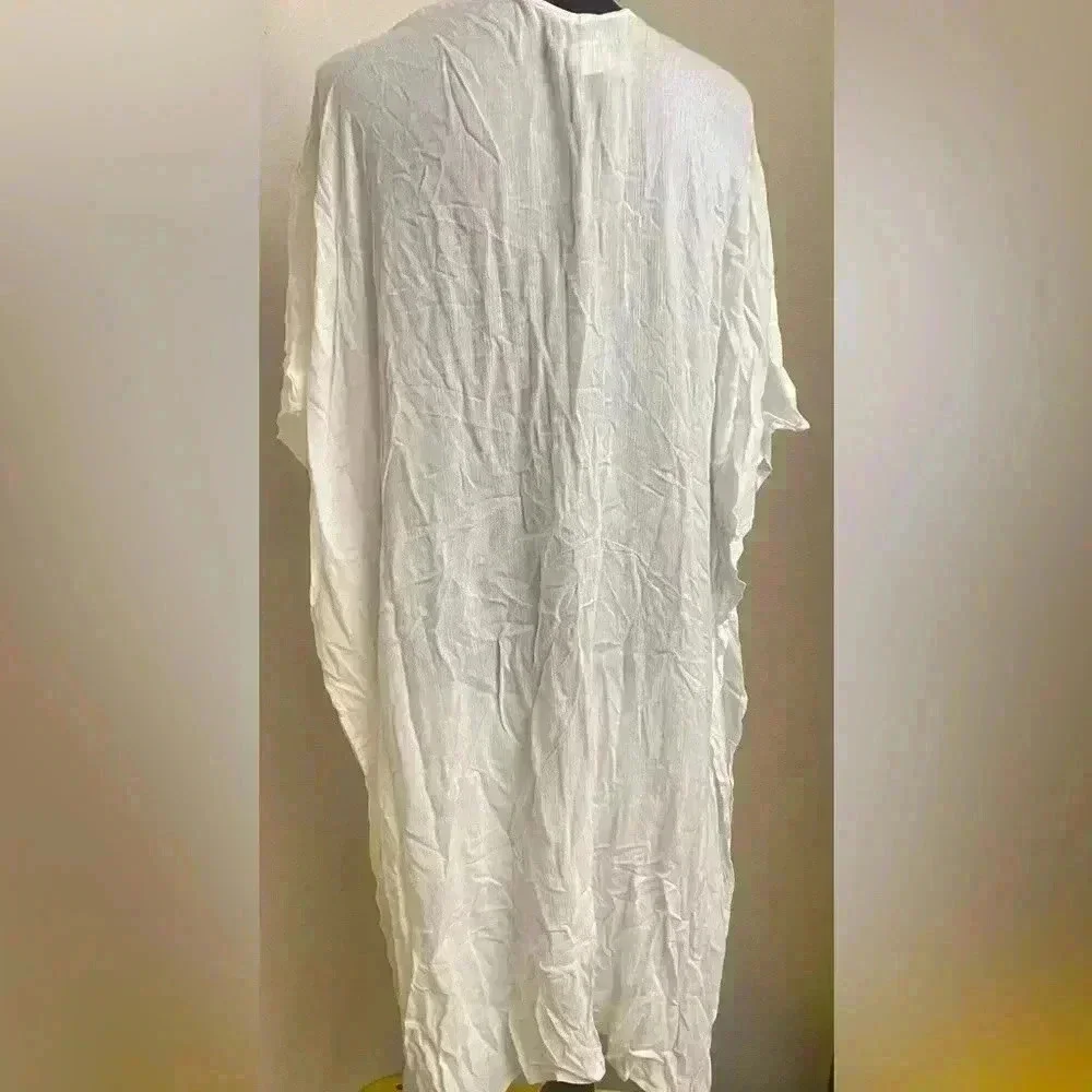 INC International Concepts - White Gauze Cafton NWT